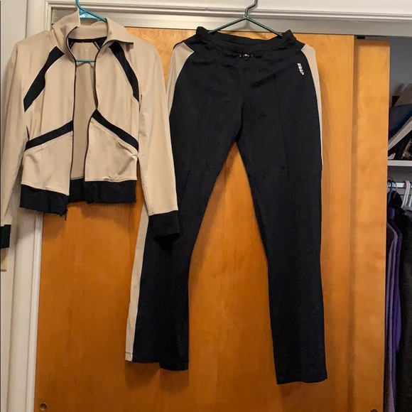 Bebe Sport jogger Black and Tan - Picture 3 of 6